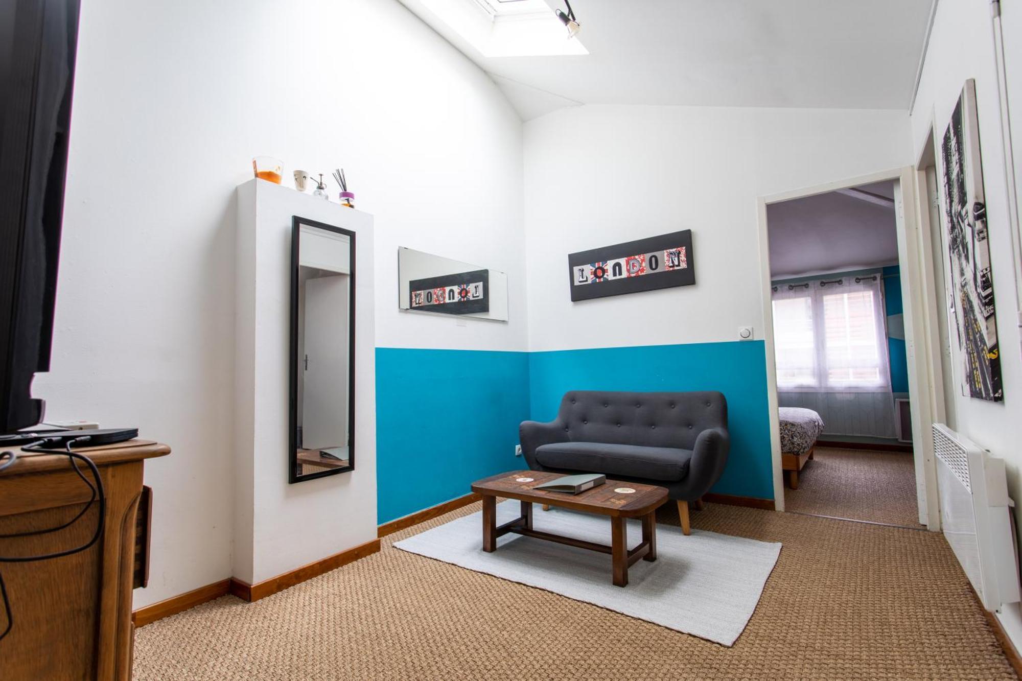 T2 Toulouse 40M2, Lit Queen Size, Climatisation, Quartier Sympa, Terrasse Exterior photo